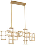 Eurofase Ferro 13-Light Linear LED Chandelier