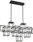 Eurofase Ferro 9-Light Linear LED Chandelier