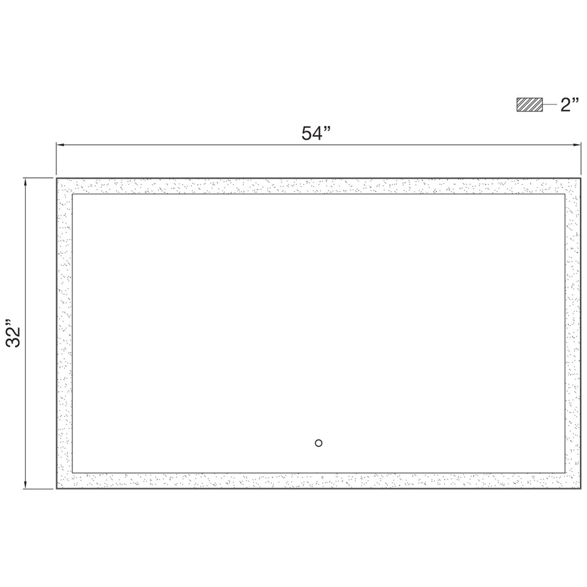 Eurofase Large LED Mirror