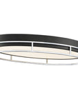 Eurofase Grafice LED Oval Flushmount