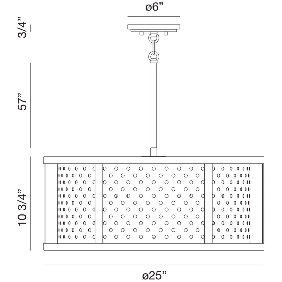 Eurofase Grado 6-Light Pendant