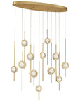 Eurofase Barletta 12-Light LED Chandelier