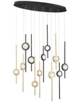 Eurofase Barletta 12-Light LED Chandelier