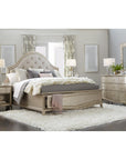 A.R.T. Furniture Starlite Upholstered Panel Bed with Storage