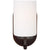 Sea Gull Lighting Oslo 1-Light Wall/Bath Sconce with Bulb