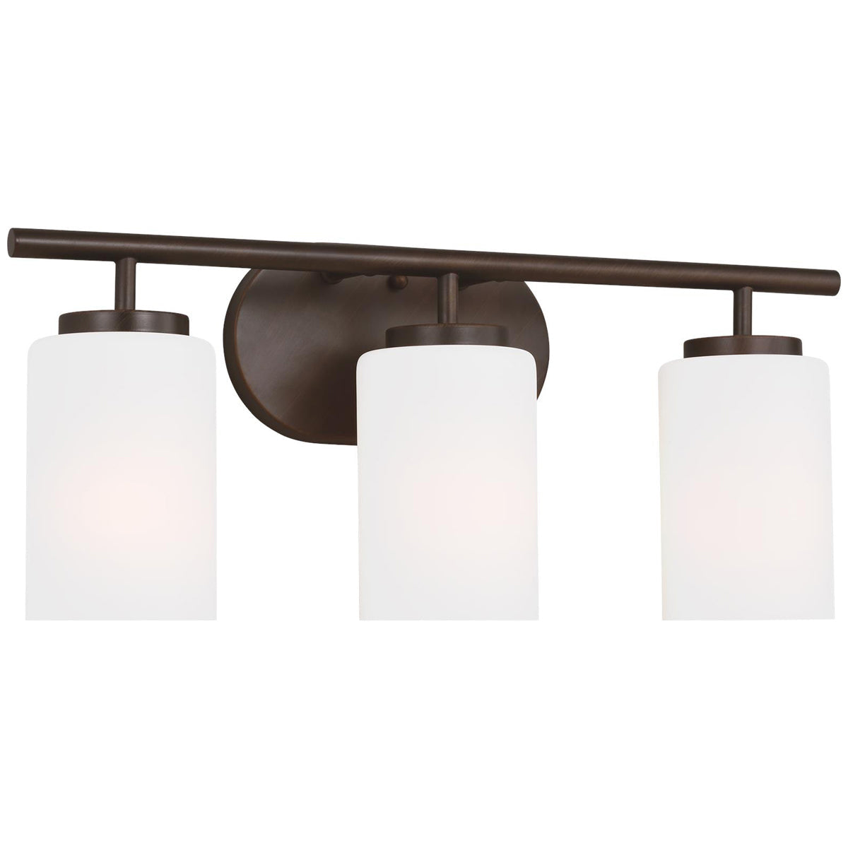 Sea Gull Lighting Oslo 3-Light Wall/Bath Sconce without Bulb