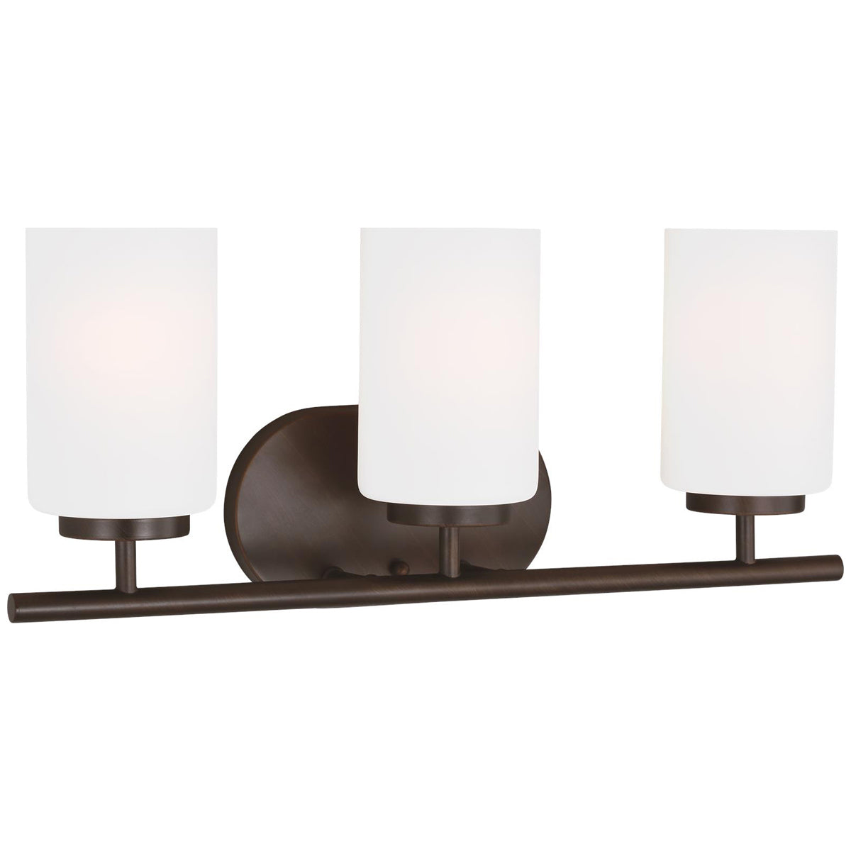 Sea Gull Lighting Oslo 3-Light Wall/Bath Sconce without Bulb