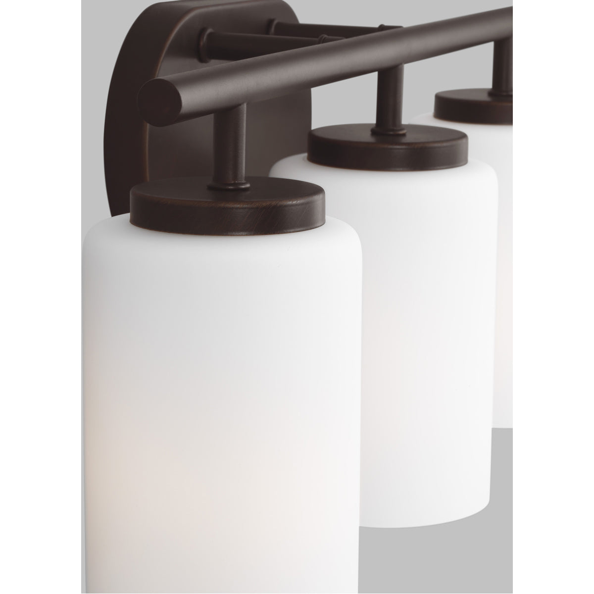 Sea Gull Lighting Oslo 3-Light Wall/Bath Sconce without Bulb