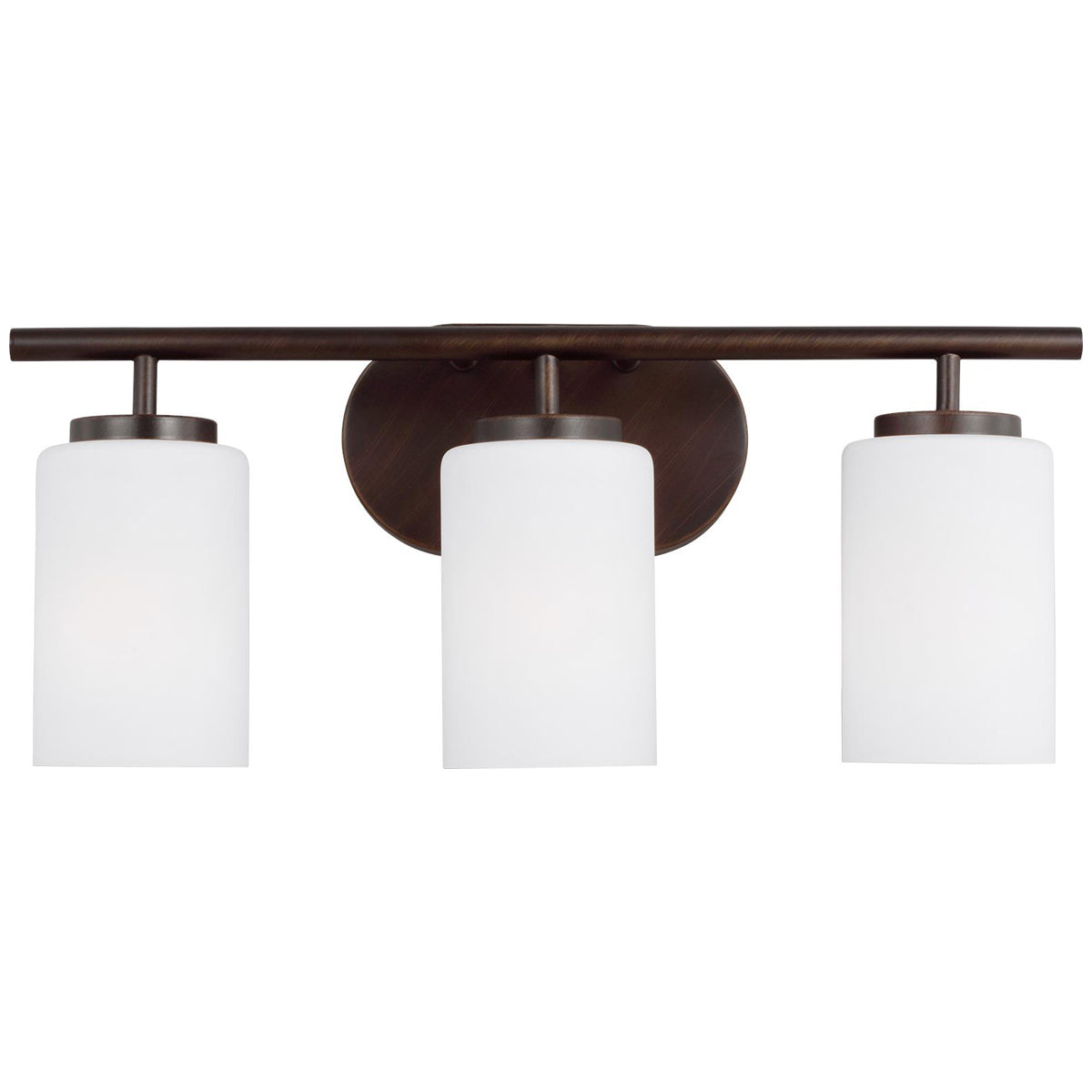 Sea Gull Lighting Oslo 3-Light Wall/Bath Sconce without Bulb