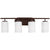 Sea Gull Lighting Oslo 4-Light Wall/Bath Sconce with Bulb