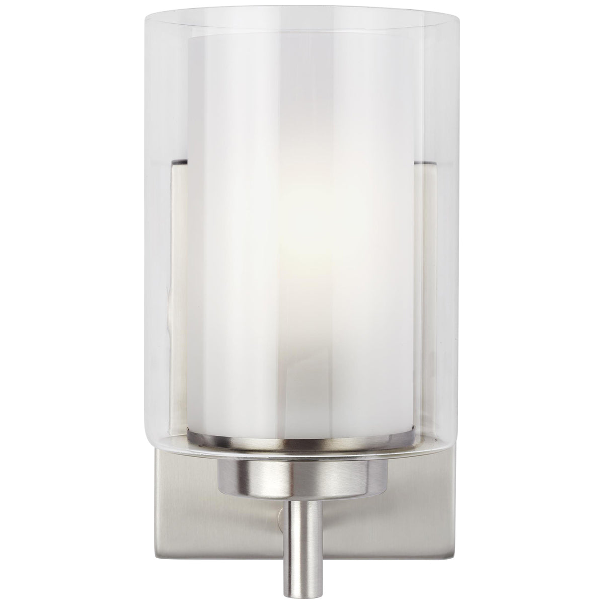 Sea Gull Lighting Elmwood Park 1-Light Wall/Bath Sconce with Bulb