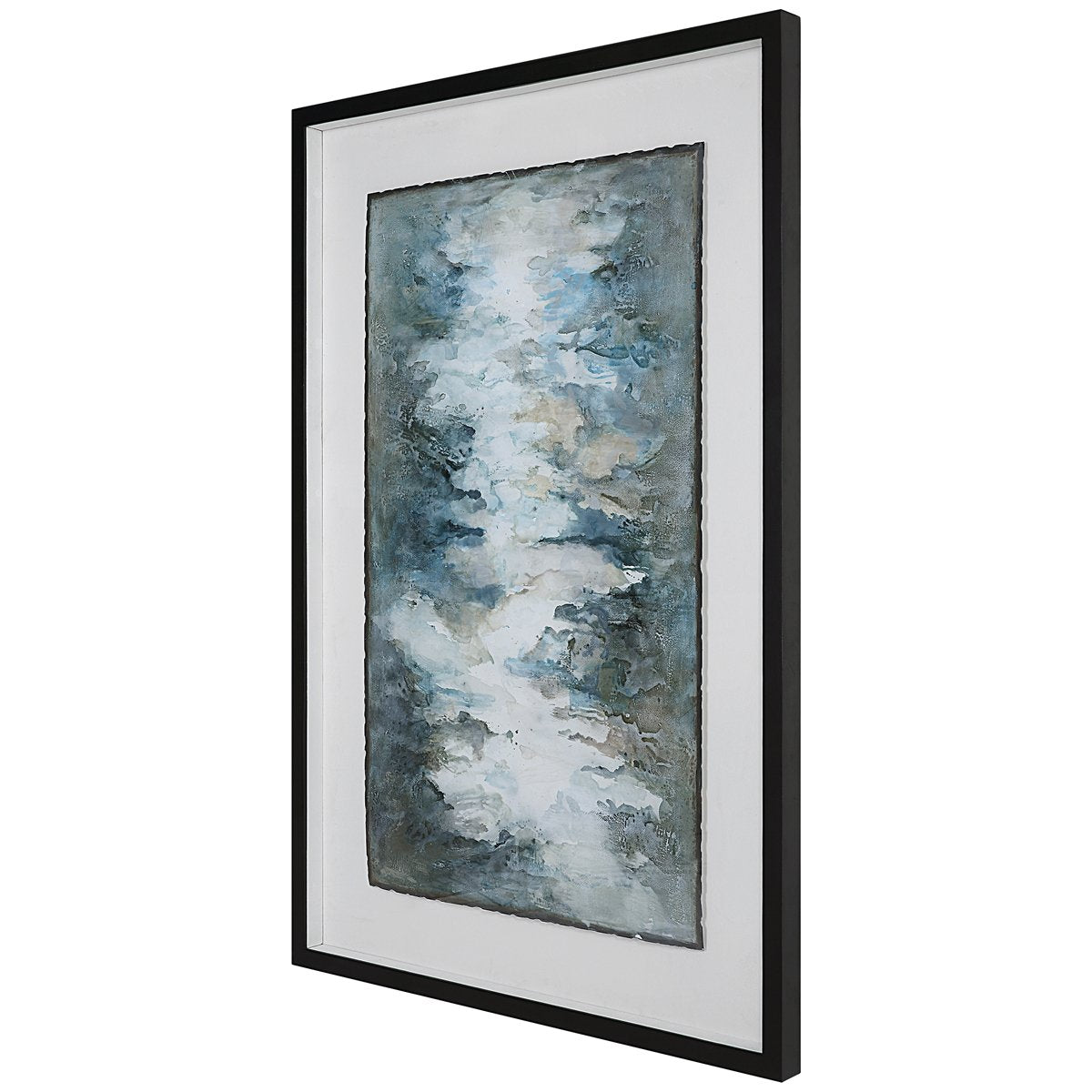 Uttermost Lakeside Grande Framed Abstract Print