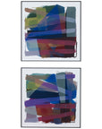 Uttermost Vivacious Abstract Framed Prints, Set of 2