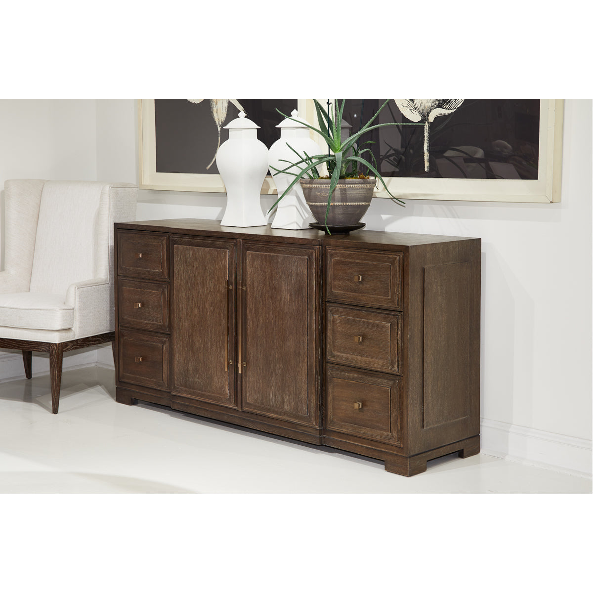 Hickory White Navarre Sideboard