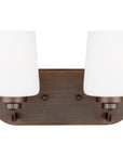 Sea Gull Lighting Windom 2-Light Wall/Bath Light