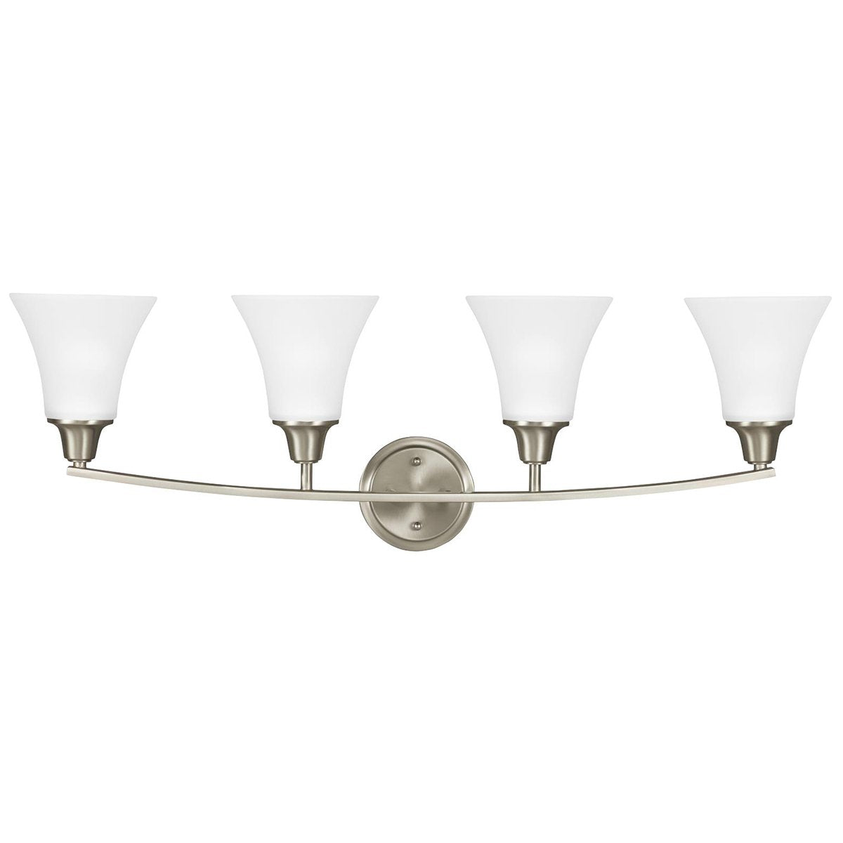 Sea Gull Lighting Metcalf Traditional Four Lights Wall Bath Sconce