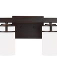 Sea Gull Lighting Robie 2-Light Wall/Bath Sconce with Bulb