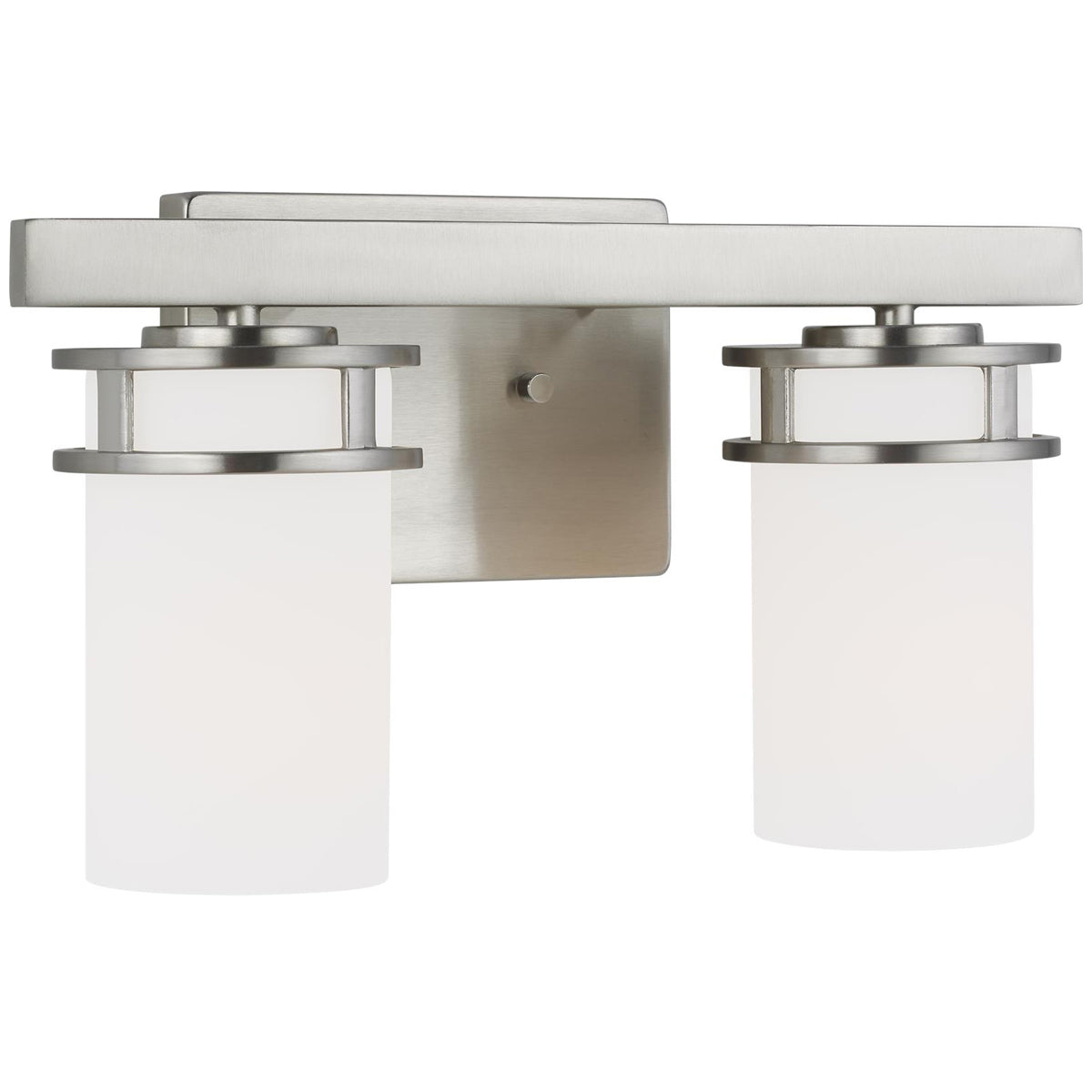 Sea Gull Lighting Robie 2-Light Wall/Bath Sconce with Bulb