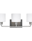 Sea Gull Lighting Canfield 3-Light Wall/Bath Light