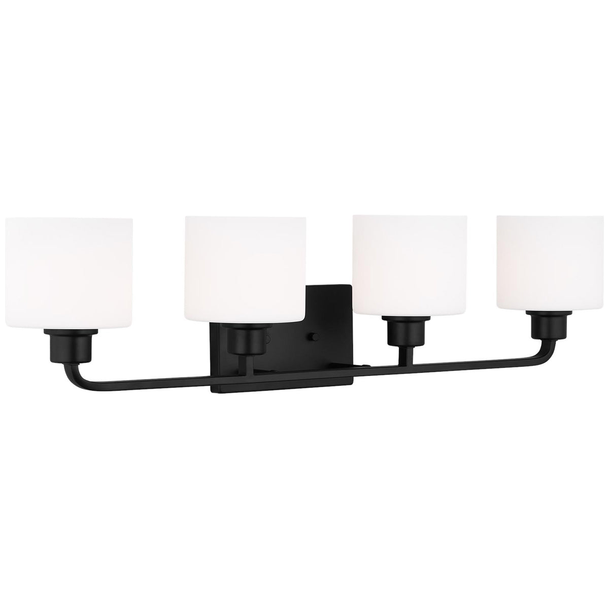 Sea Gull Lighting Canfield 4-Light Wall/Bath Sconce without Bulb