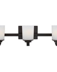 Sea Gull Lighting Kemal 3-Light Wall/Bath Sconce with Bulb