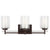 Sea Gull Lighting Elmwood Park 3-Light Wall/Bath Sconce without Bulb