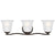 Sea Gull Lighting Emmons 3-Light Wall/Bath Sconce without Bulb