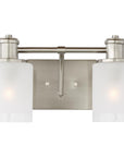 Sea Gull Lighting Norwood 2-Light Wall/Bath Sconce with Bulb