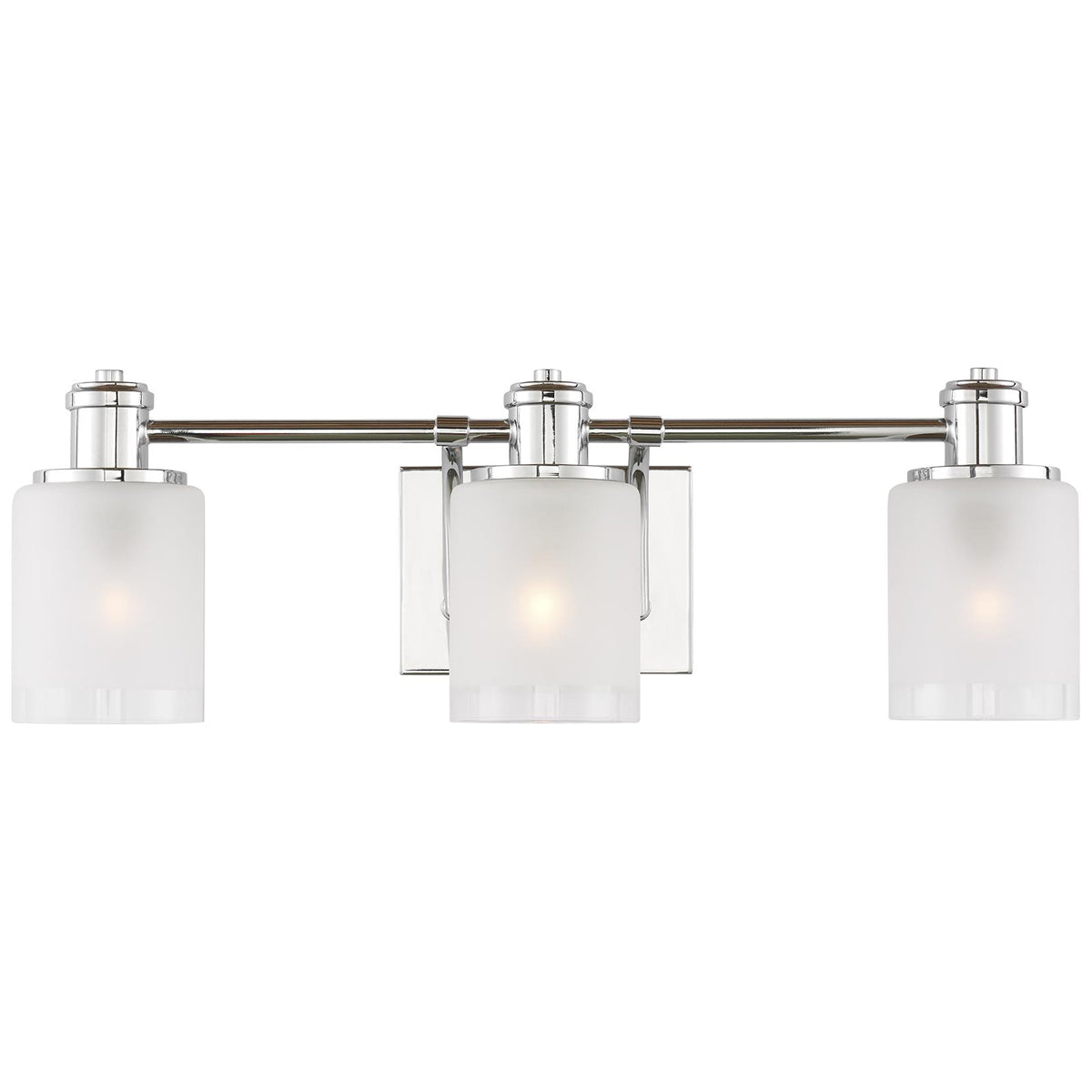 Sea Gull Lighting Norwood 3-Light Wall/Bath Sconce with Bulb