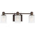 Sea Gull Lighting Norwood 3-Light Wall/Bath Sconce with Bulb