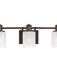 Sea Gull Lighting Norwood 3-Light Wall/Bath Sconce with Bulb