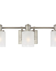 Sea Gull Lighting Norwood 3-Light Wall/Bath Sconce with Bulb