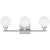 Sea Gull Lighting Clybourn 3-Light Wall/Bath Sconce without Bulb