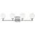 Sea Gull Lighting Clybourn 4-Light Wall/Bath Sconce without Bulb