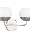 Sea Gull Lighting Alvin 2-Light Wall/Bath Sconce