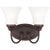 Sea Gull Lighting Holman 2-Light Wall/Bath Sconce with Bulb