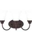 Sea Gull Lighting Holman 3-Light Wall/Bath Sconce without Bulb