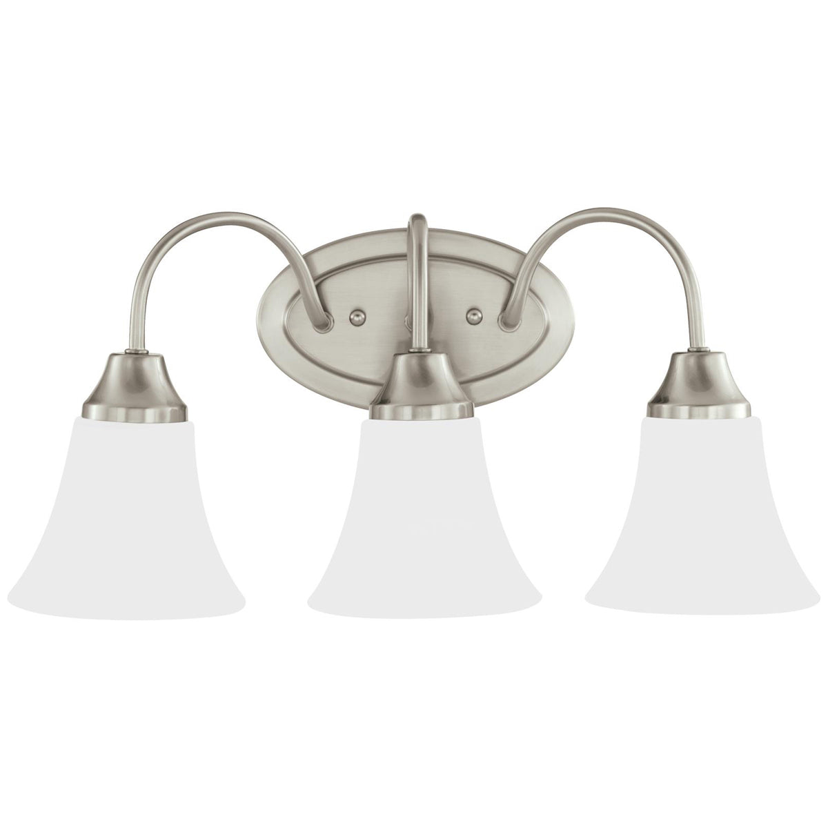 Sea Gull Lighting Holman 3-Light Wall/Bath Sconce without Bulb