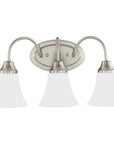 Sea Gull Lighting Holman 3-Light Wall/Bath Sconce without Bulb