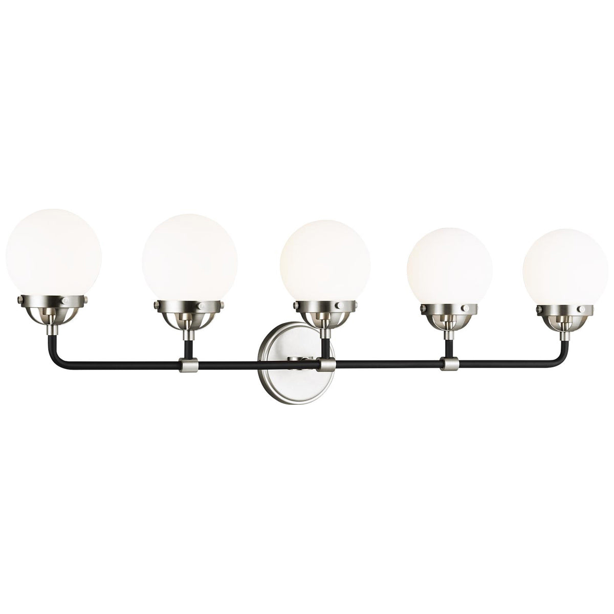 Sea Gull Lighting Cafe 5-Light Wall/Bath Sconce without Bulb