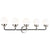 Sea Gull Lighting Cafe 5-Light Wall/Bath Sconce without Bulb