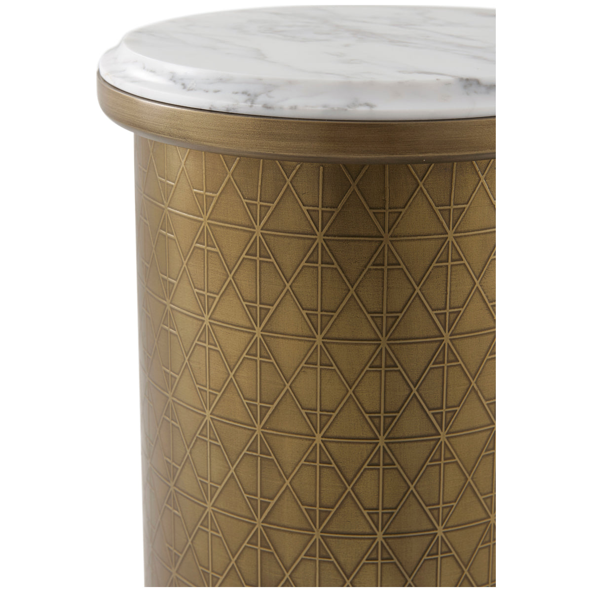 Theodore Alexander Iconic Round Accent Table