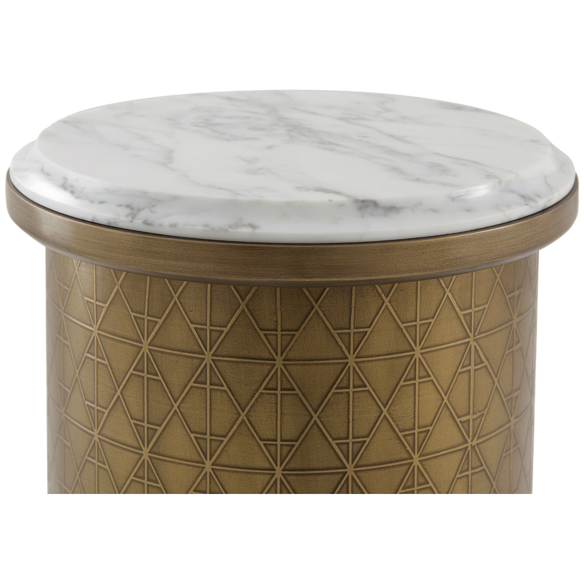 Theodore Alexander Iconic Round Accent Table