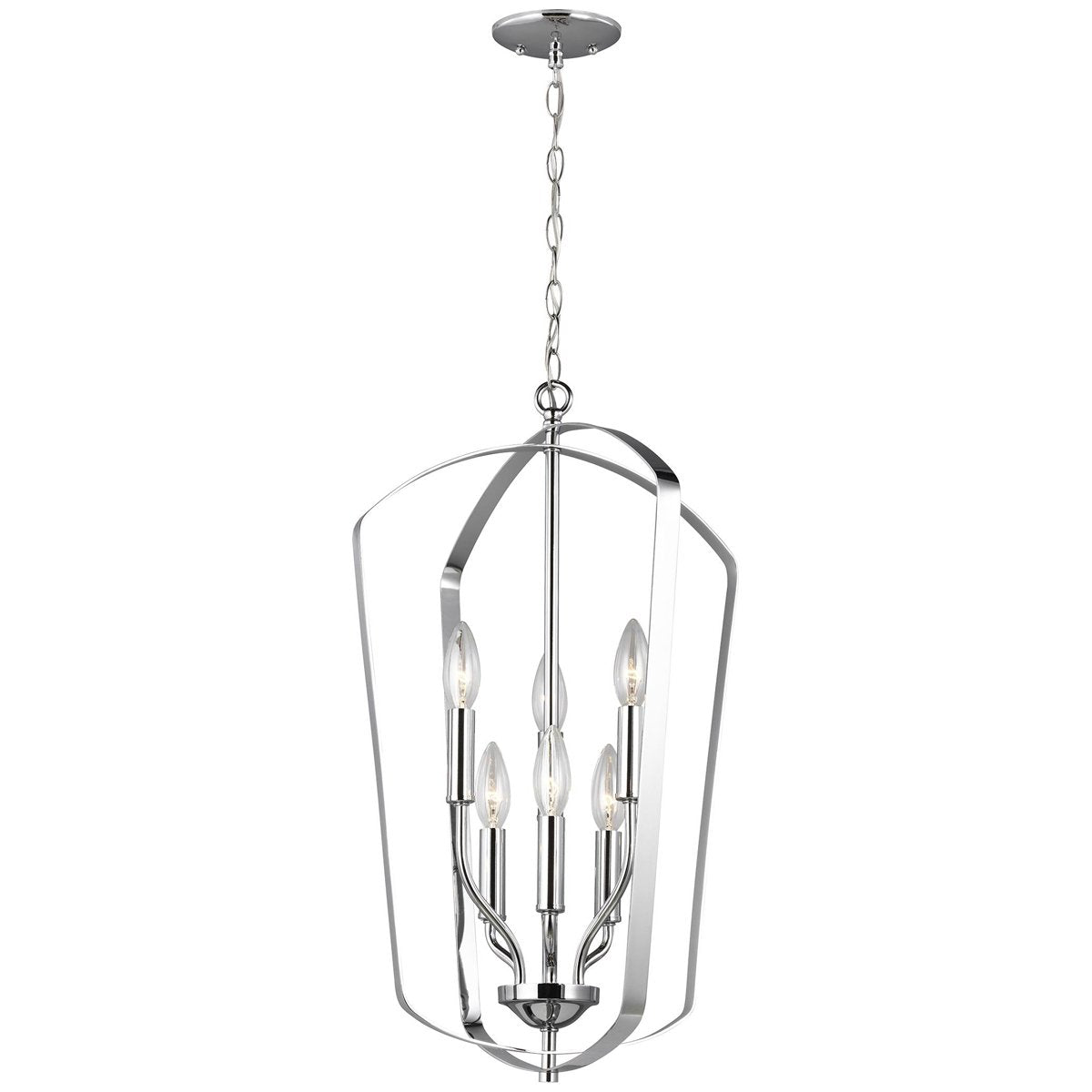 Sea Gull Lighting Romee Large 6-Light Hall/Foyer Light - 3.5W