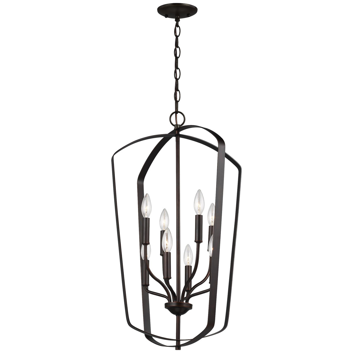 Sea Gull Lighting Romee Large 8-Light Hall/Foyer Pendant without Bulb