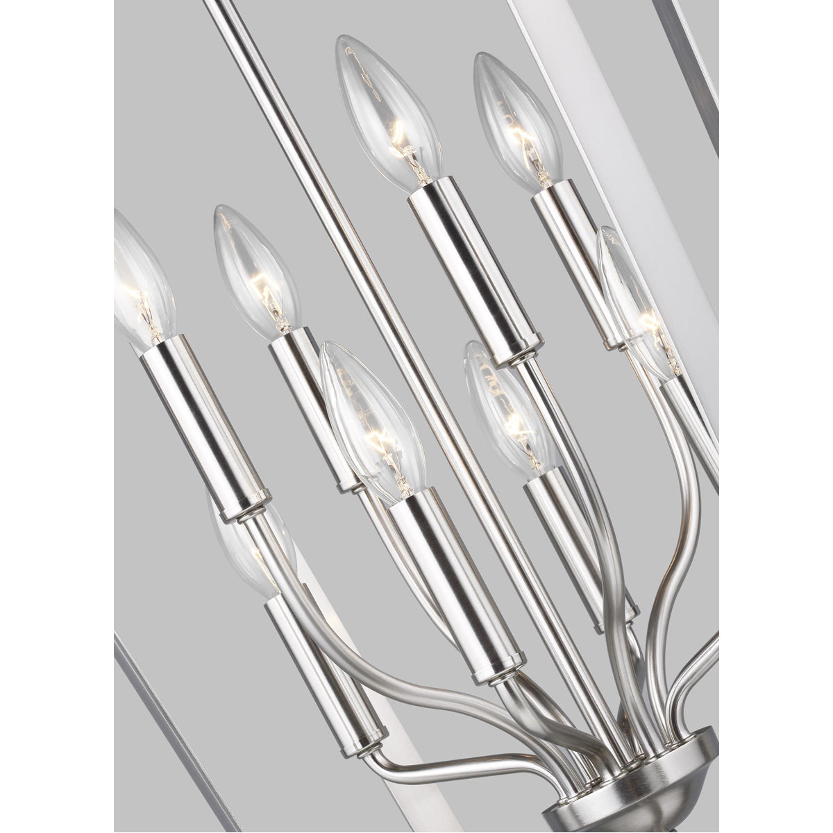 Sea Gull Lighting Romee Large 8-Light Hall/Foyer Pendant with Bulb