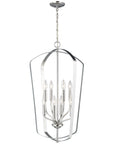 Sea Gull Lighting Romee Large 8-Light Hall/Foyer Pendant with Bulb