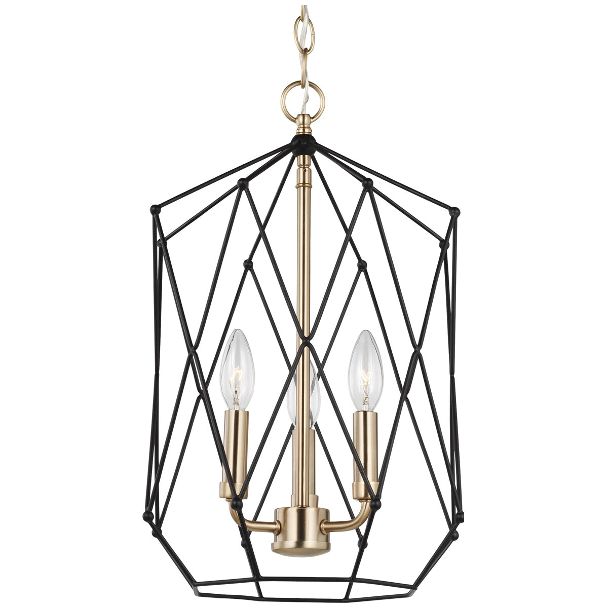 Sea Gull Lighting Zarra Medium 3-Light Lantern