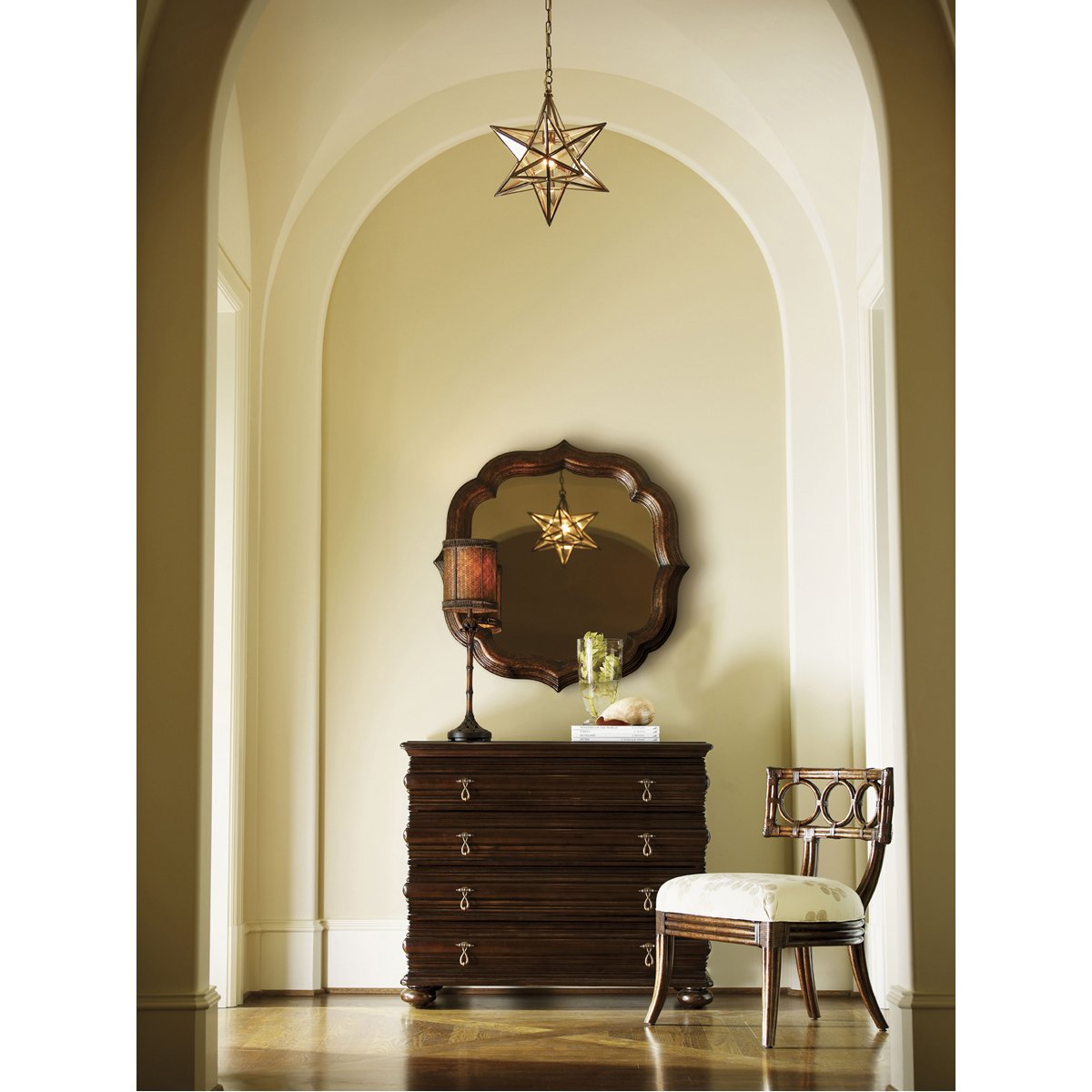 Tommy Bahama Royal Kahala Lotus Blossom Mirror