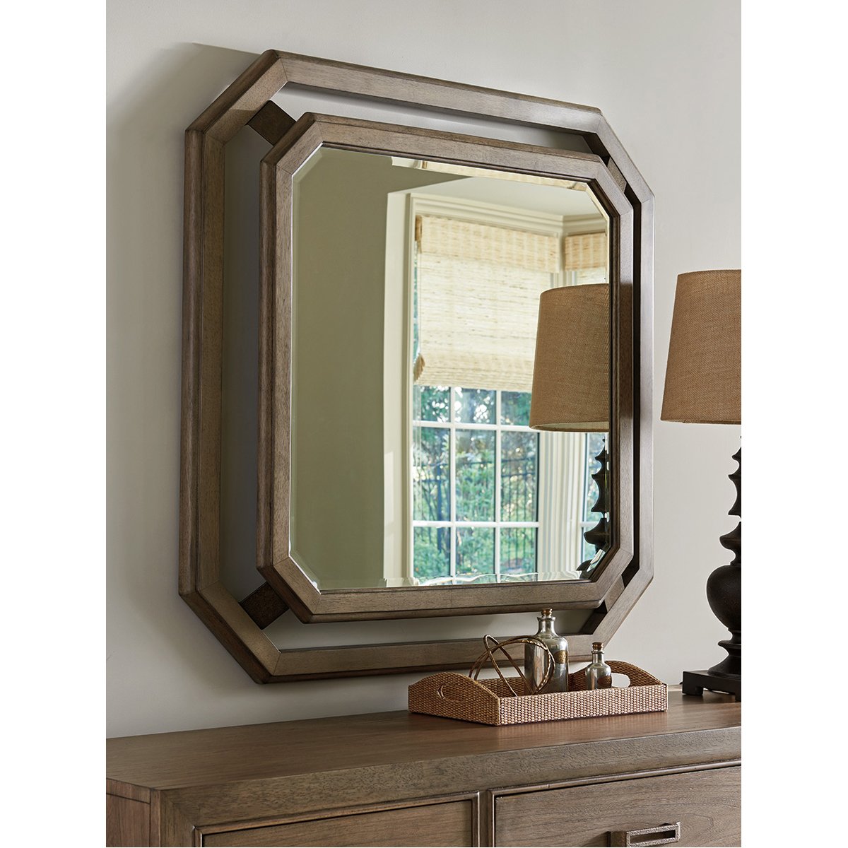 Tommy Bahama Cypress Point Callan Square Mirror